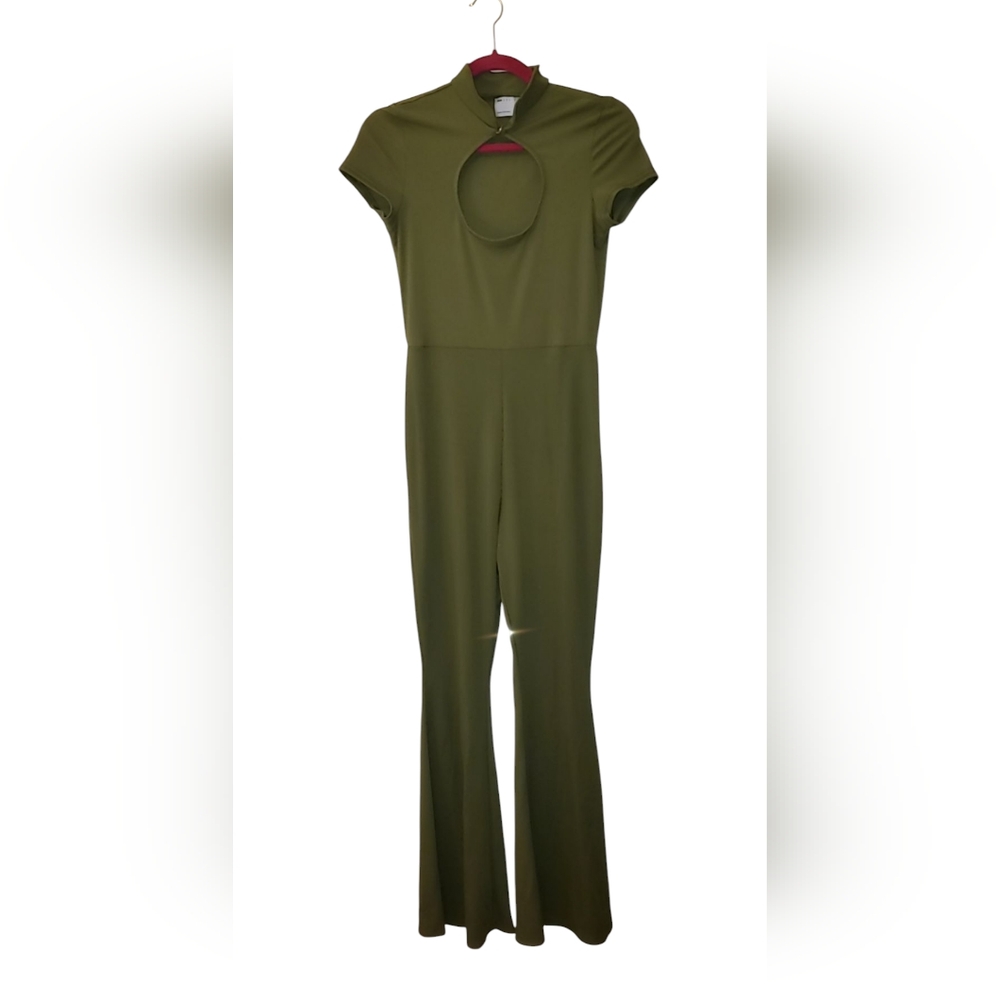 Asos Olive Green Jumpsuit Size 8 Fits 6